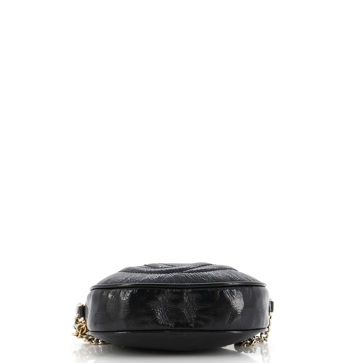 Soho Chain Bag Patent Mini - Deep Luxury