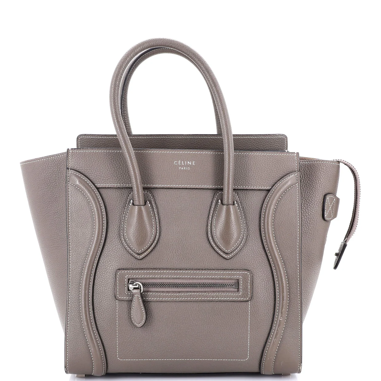 Luggage Bag Grainy Leather Micro - Deep Luxury