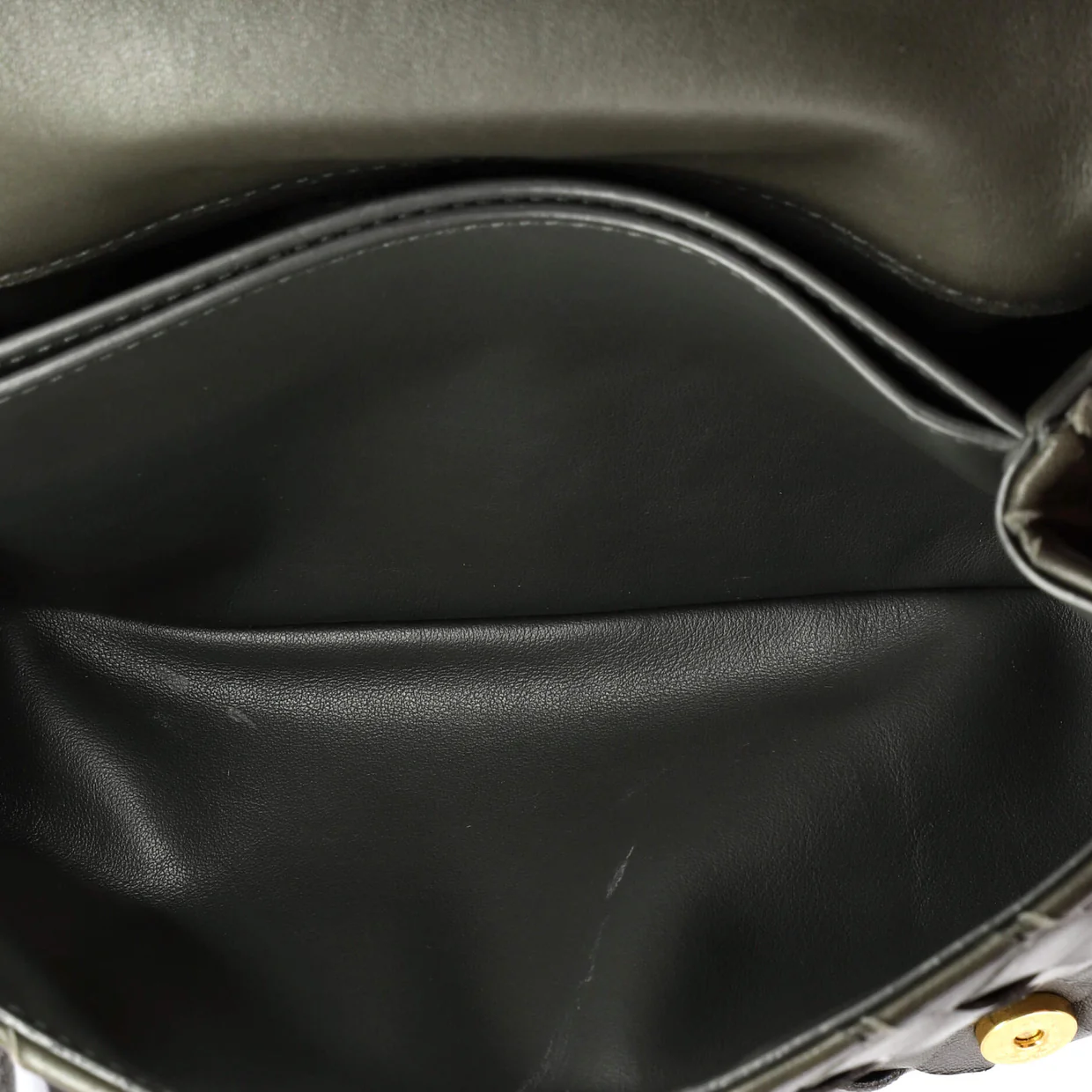 Convertible Flap Shoulder Bag Intrecciato Nappa Small - Deep Luxury