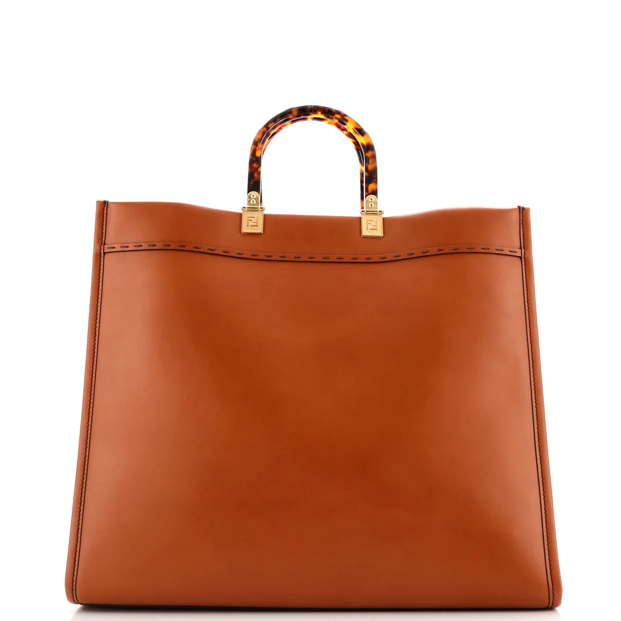 Sunshine Shopper Tote Leather Large - Deep Luxury