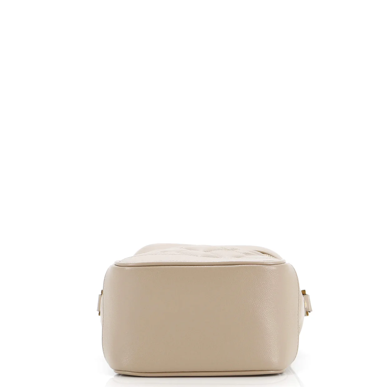 80's Vanity Bag Quilted Leather - Deep Luxury