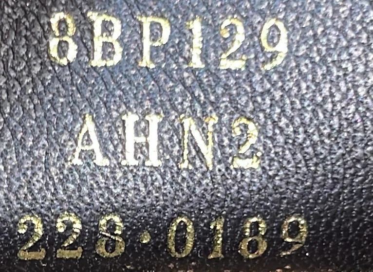 First Bag Python Small - Deep Luxury