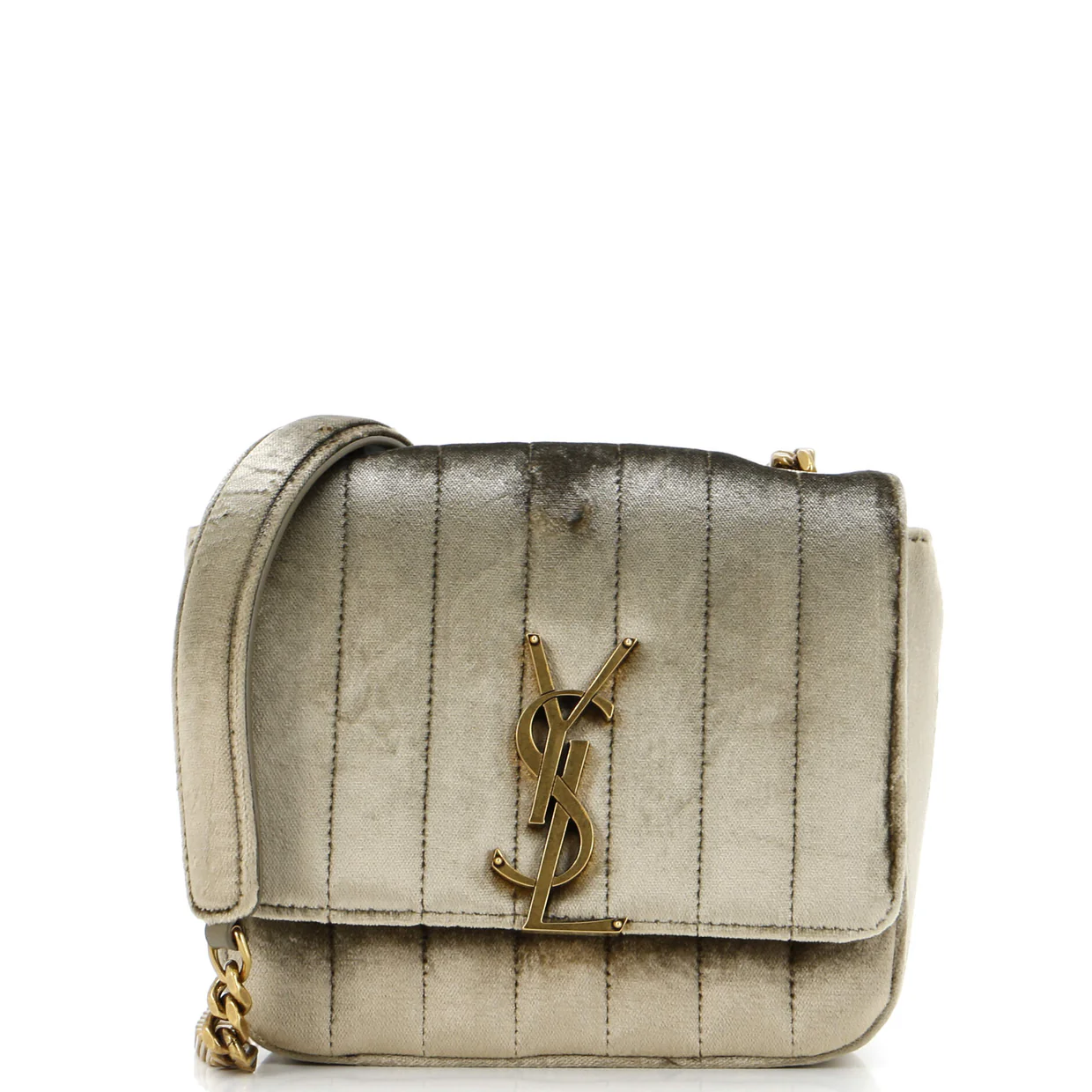 Vicky Crossbody Bag Vertical Quilted Velvet Small - Deep Luxury