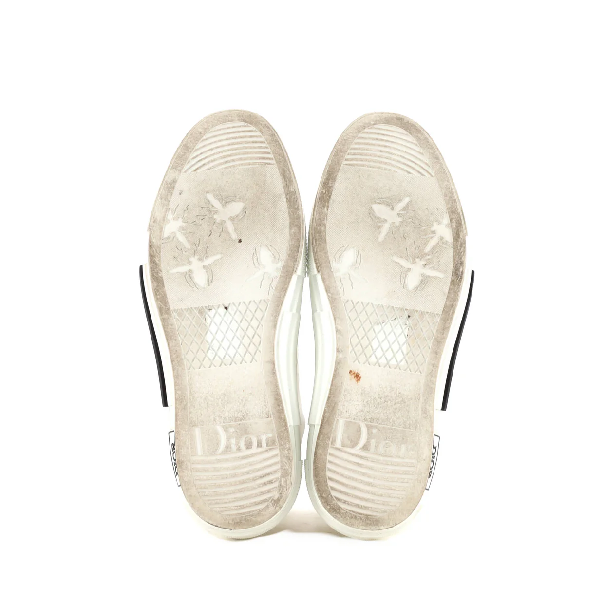 Men's B23 High-Top Sneakers Oblique Coated Canvas and PVC - Deep Luxury