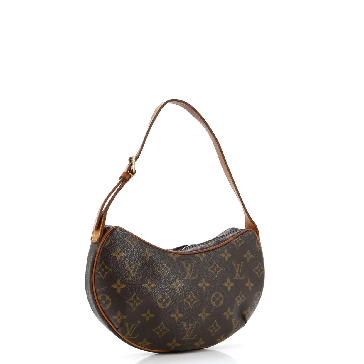 Croissant Handbag Monogram Canvas PM - Deep Luxury
