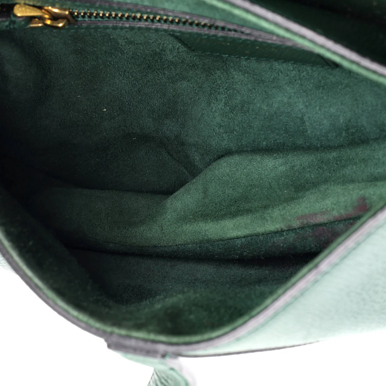 Saddle Handbag Leather Medium - Deep Luxury