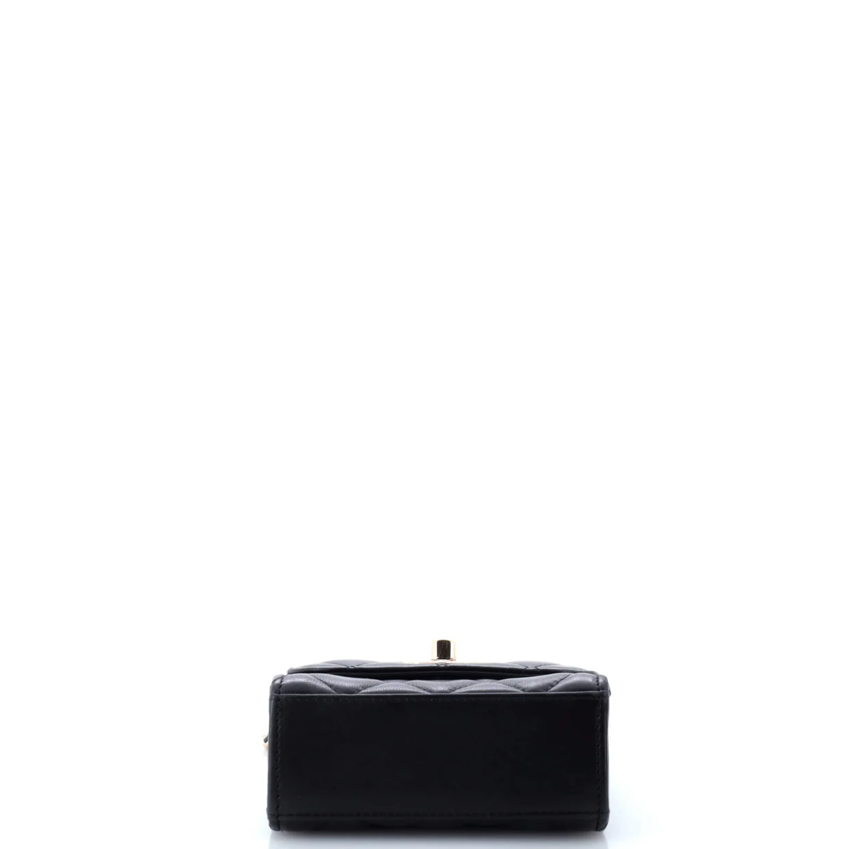 Trendy CC Clutch with Chain Quilted Lambskin Small - Deep Luxury