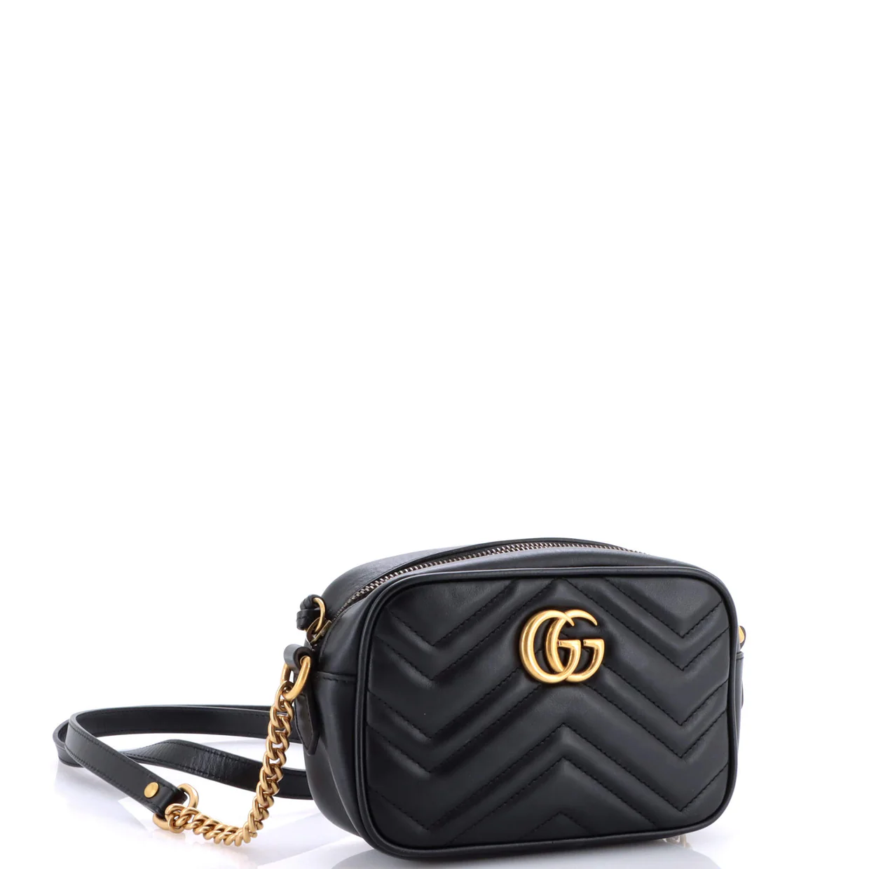 GG Marmont Shoulder Bag Matelasse Leather Mini - Deep Luxury