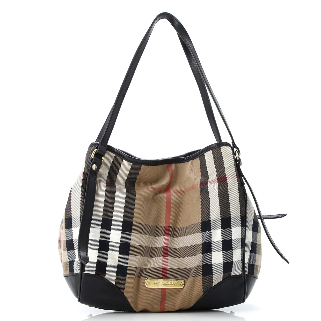 Canterbury Tote House Check Canvas Small - Deep Luxury