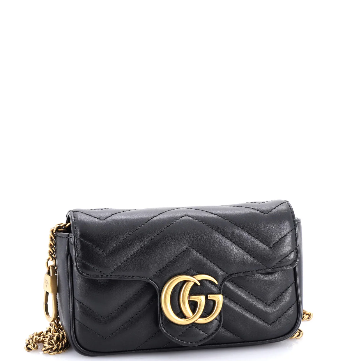 GG Marmont Flap Bag Matelasse Leather Super Mini - Deep Luxury