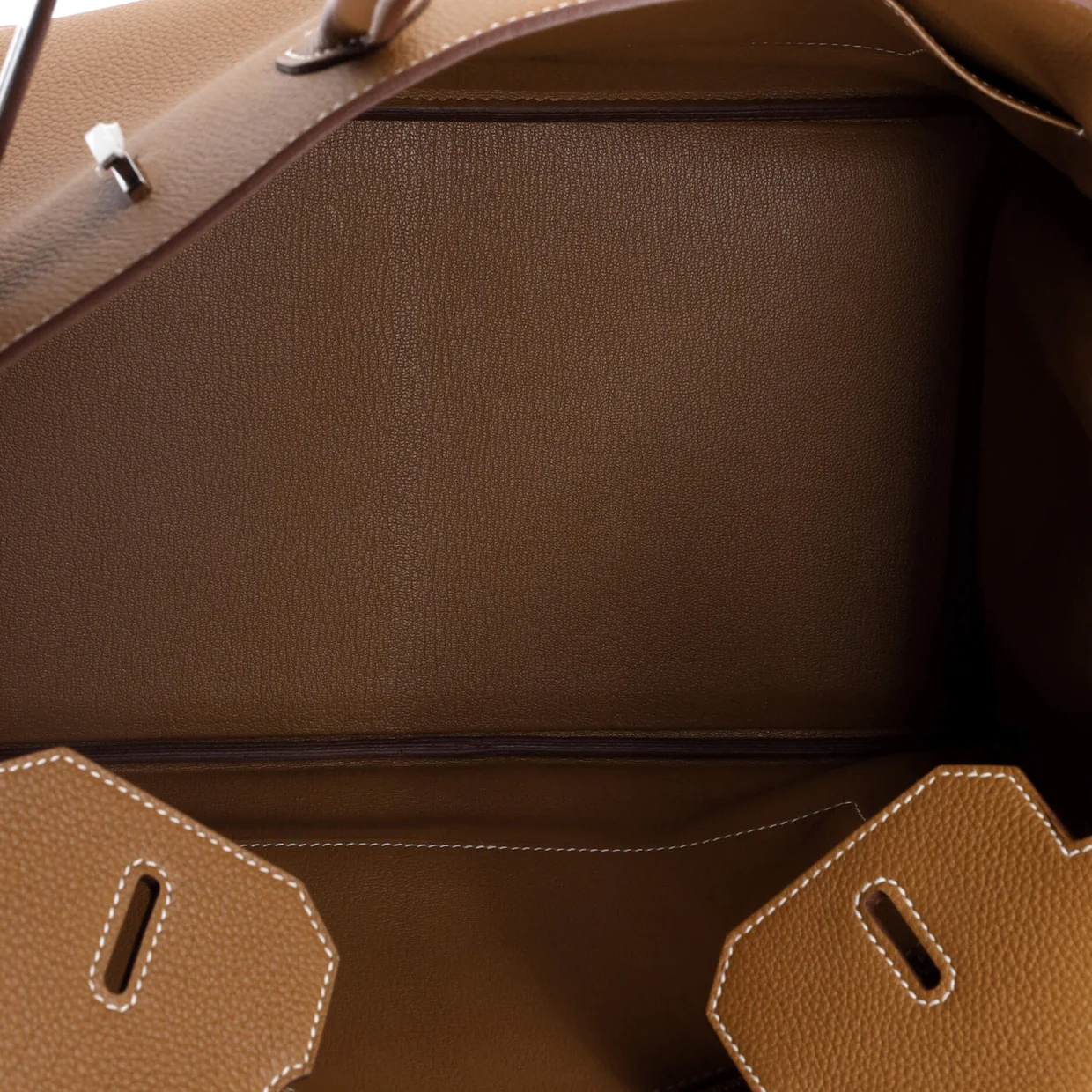 Birkin Handbag Gold Togo with Palladium Hardware 35 - Deep Luxury