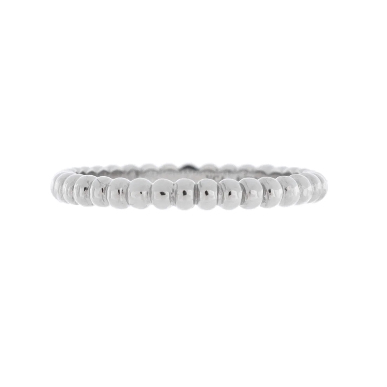 Perlee Ring 18K White Gold Small - Deep Luxury
