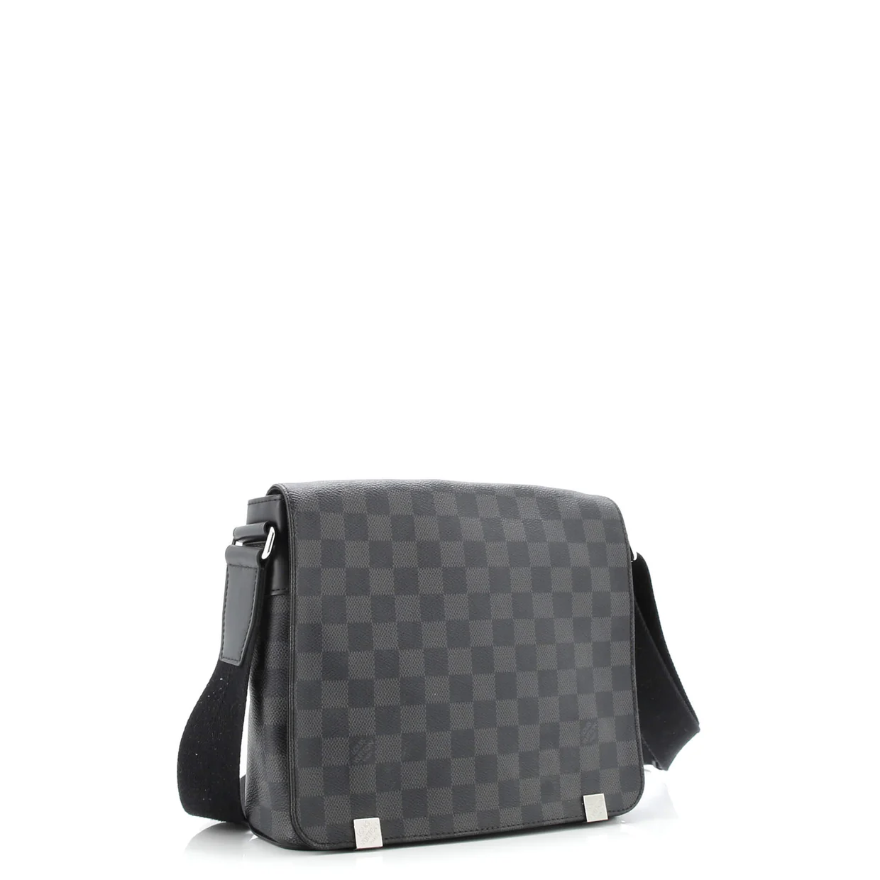 District NM Messenger Bag Damier Graphite PM - Deep Luxury