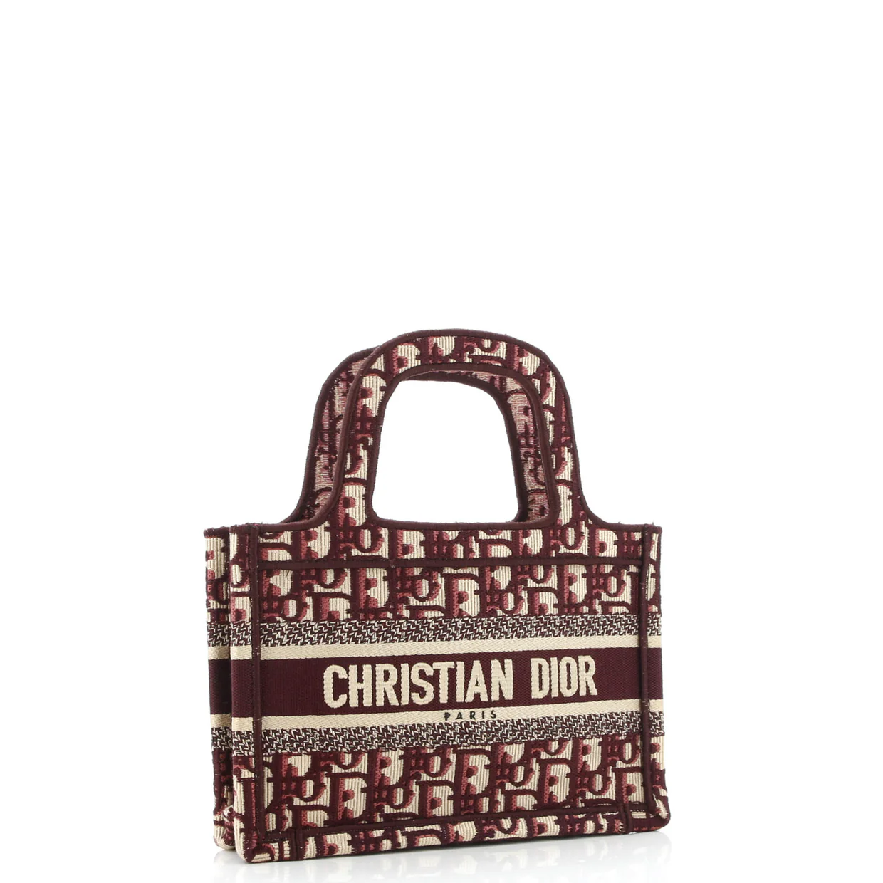 Book Tote Oblique Canvas Mini - Deep Luxury