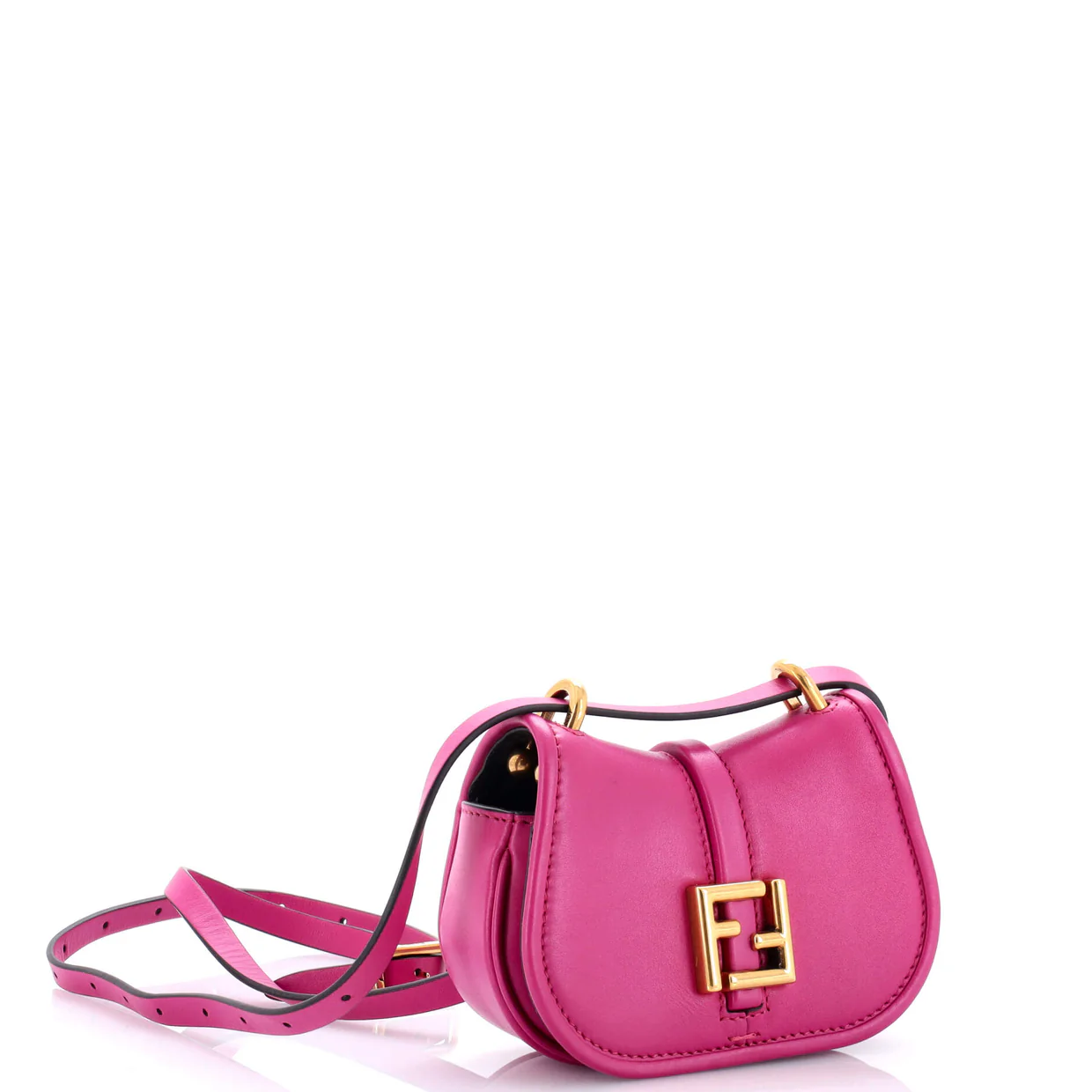 C'mon Shoulder Bag Leather Nano - Deep Luxury