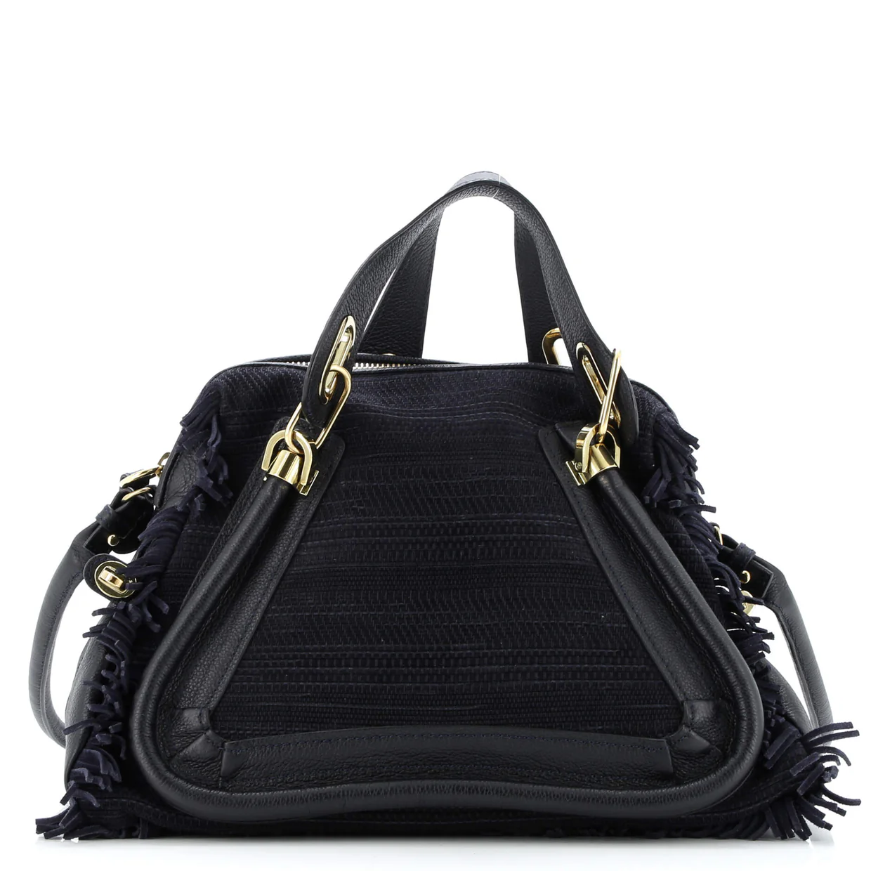 Paraty Top Handle Bag Leather Medium - Deep Luxury