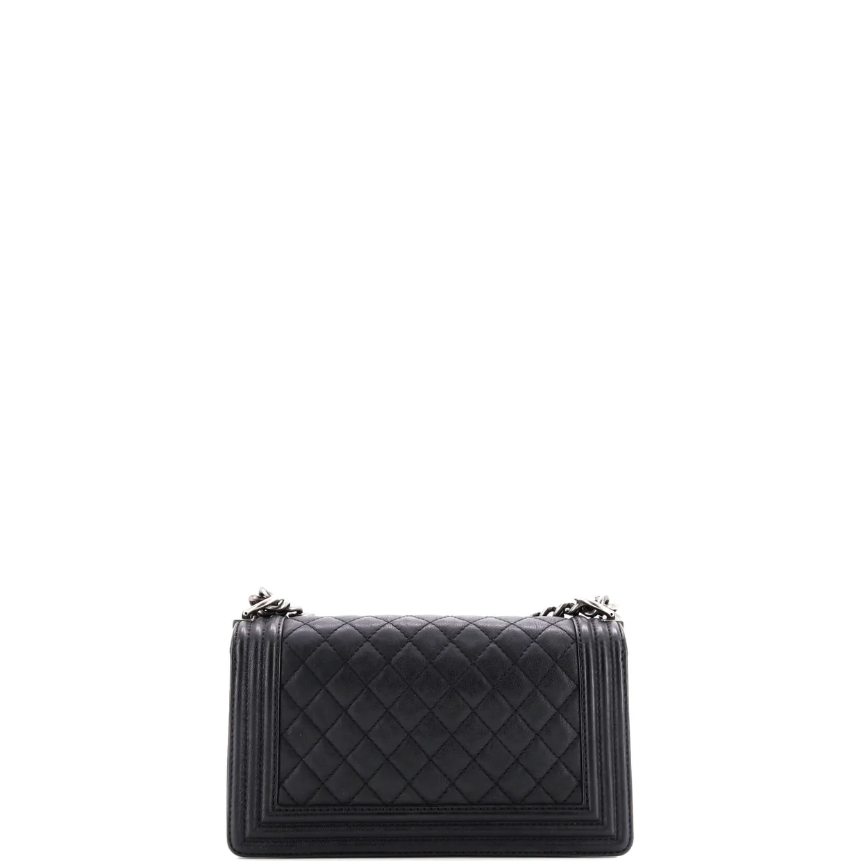 Paris-Dallas Boy Flap Bag Quilted Calfskin with Metal Adornments Old Medium - Deep Luxury