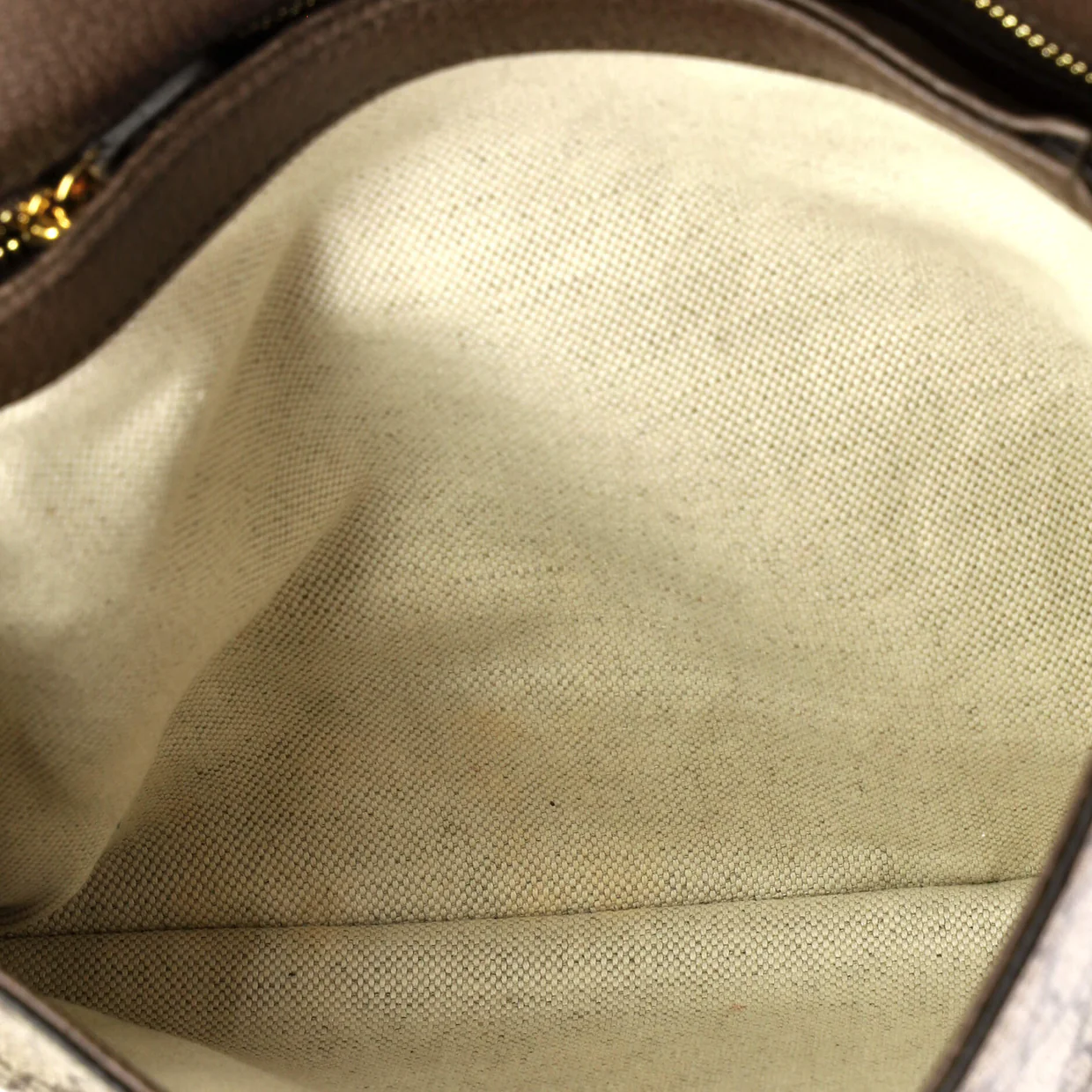 Blondie NM Top Handle Bag GG Coated Canvas Medium - Deep Luxury