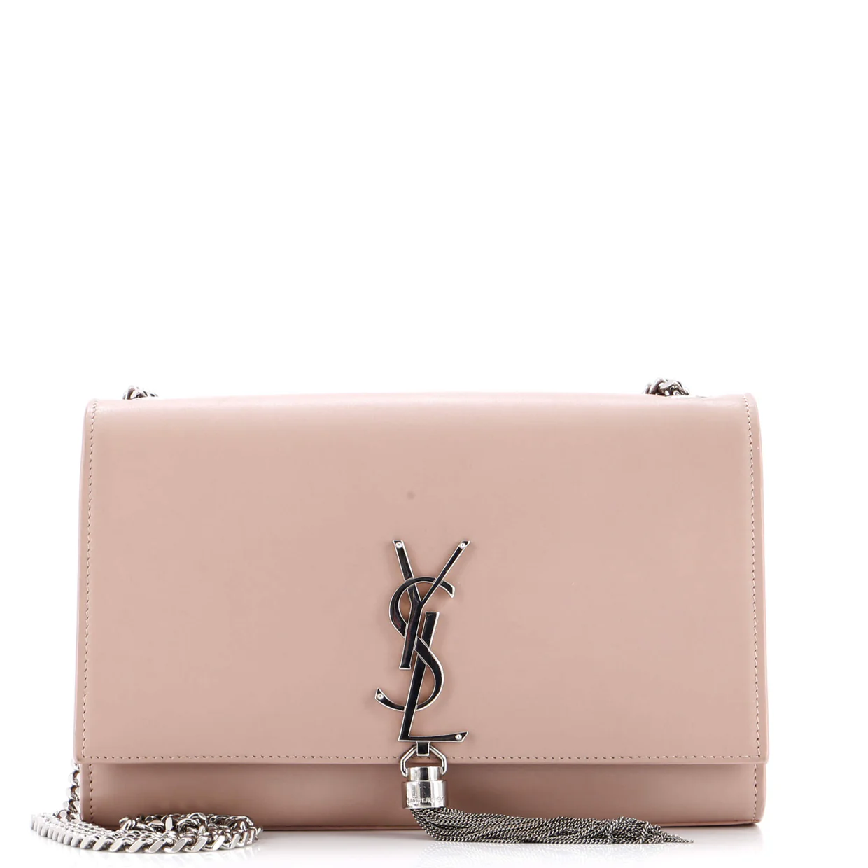 Classic Monogram Tassel Crossbody Bag Leather Medium - Deep Luxury