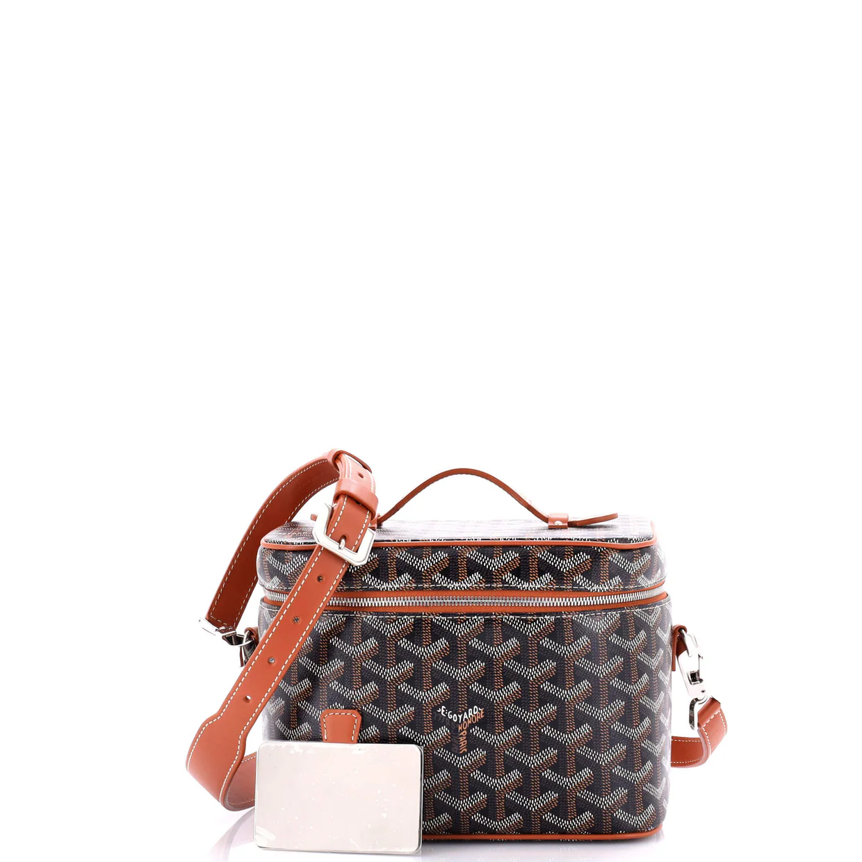 Muse Vanity Case Coated Canvas - Deep Luxury