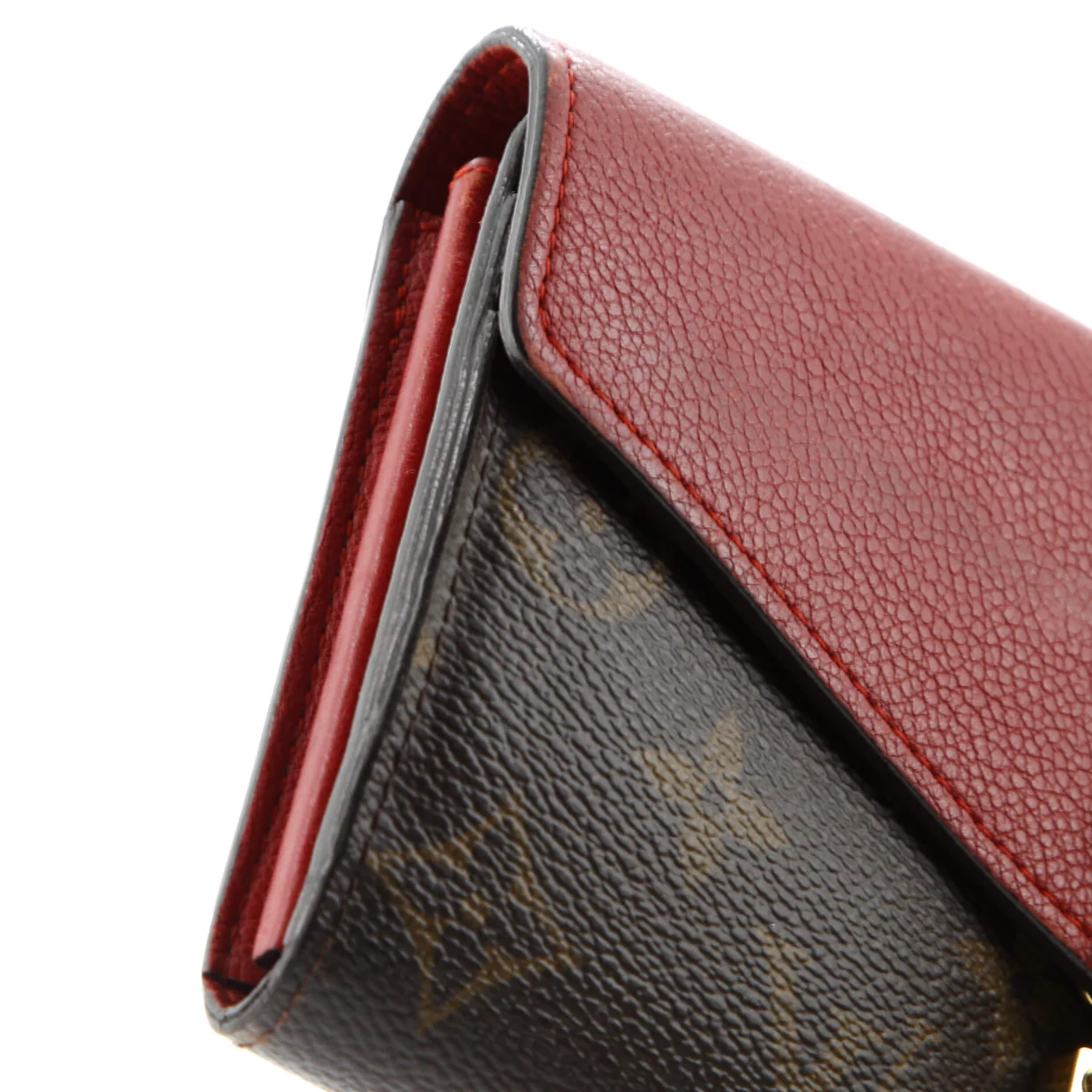 Pallas Wallet Monogram Canvas and Calfskin - Deep Luxury