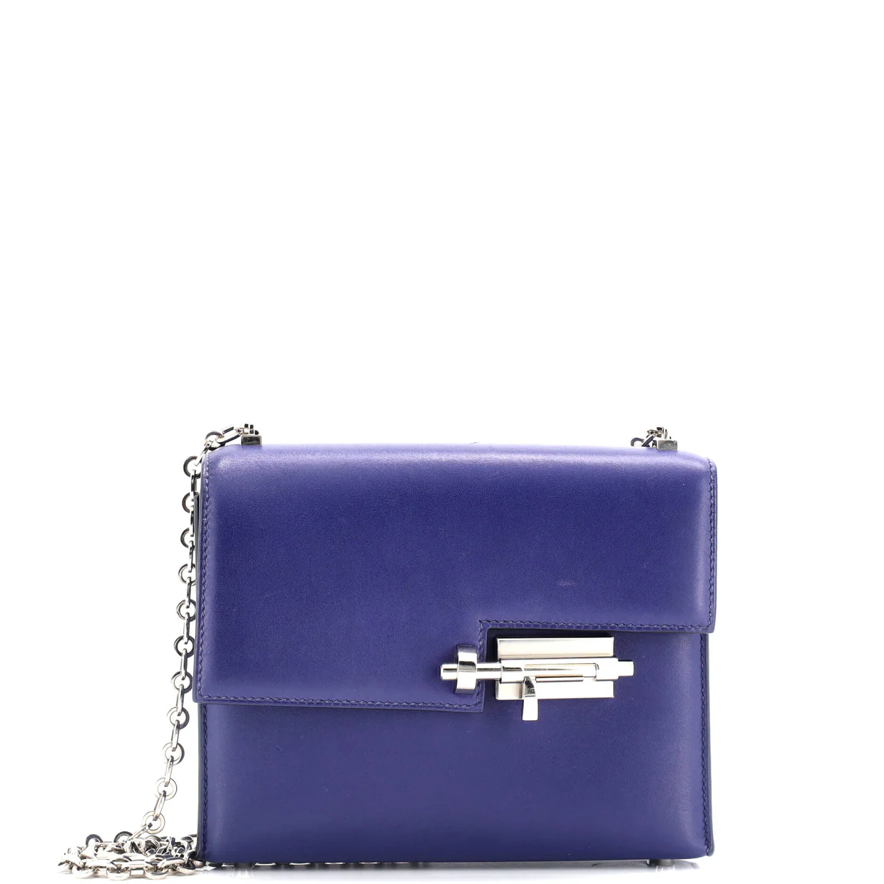 Verrou Chaine Bag Tadelakt Mini - Deep Luxury