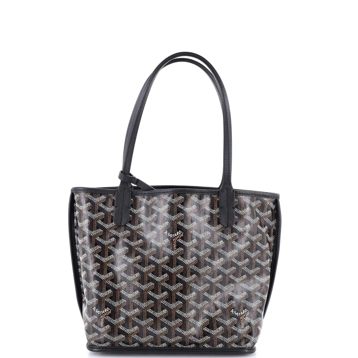 Anjou Reversible Tote Printed Coated Canvas Mini - Deep Luxury