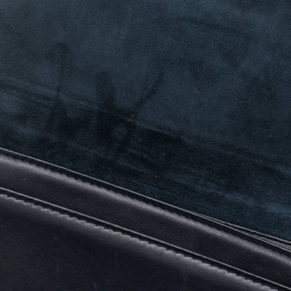 Diorama Wallet on Chain Studded Leather - Deep Luxury