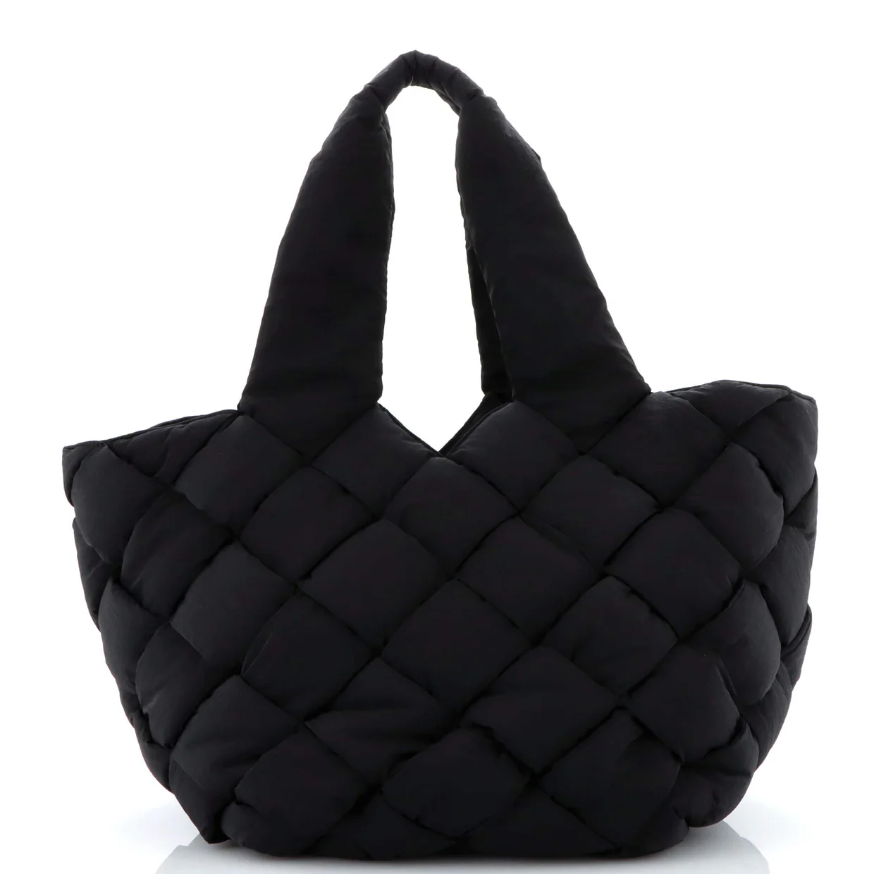 Cassette Paper Tote Intrecciato Nylon - Deep Luxury