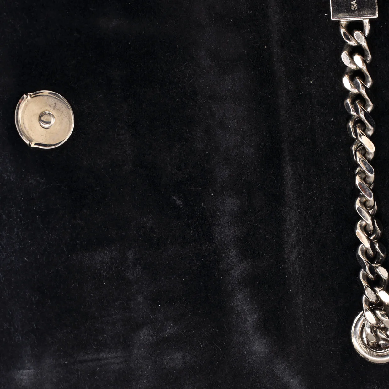 Classic Monogram Tassel Crossbody Bag Crocodile Embossed Leather Small - Deep Luxury