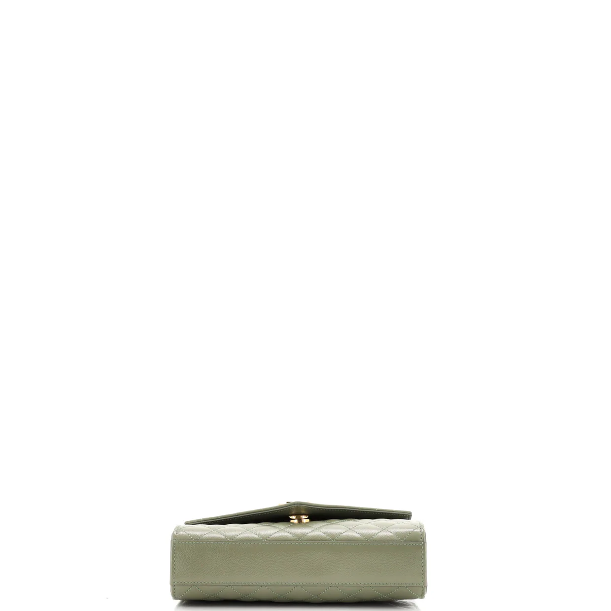 Classic Monogram Envelope Satchel Mixed Matelasse Leather Small - Deep Luxury