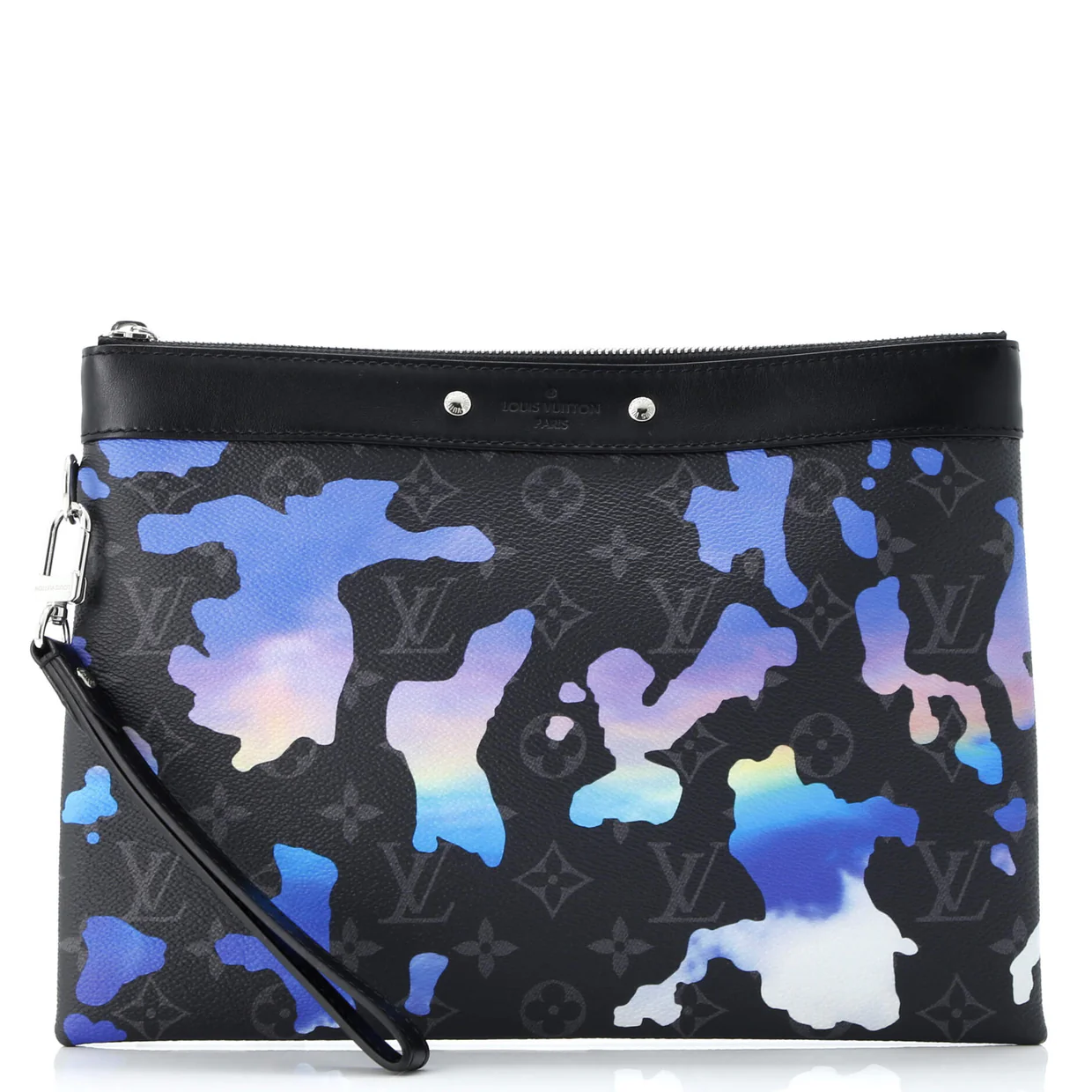 Pochette To-Go Limited Edition Room with a View Printed Monogram Eclipse Canvas - Deep Luxury