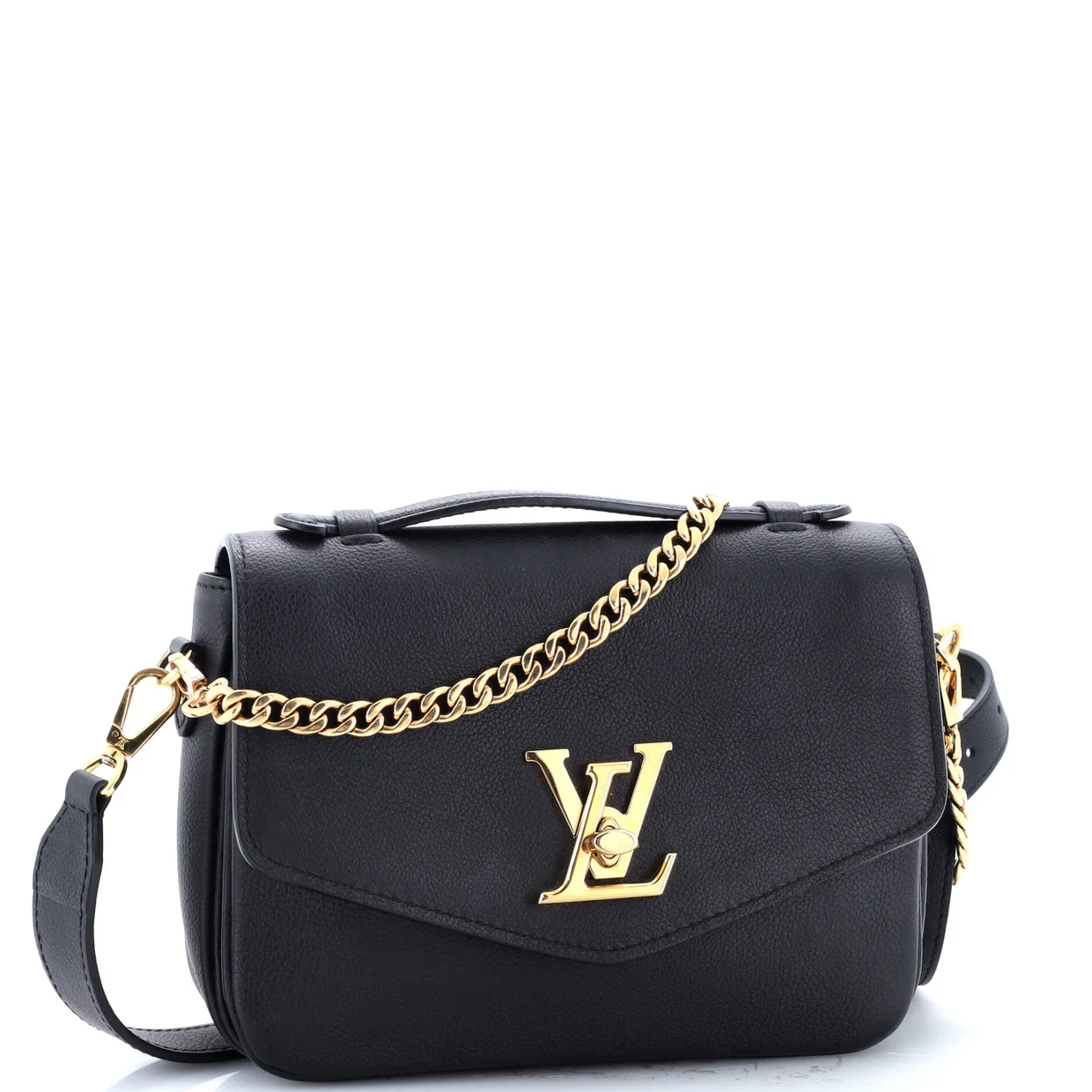 Oxford Lockme Handbag Leather - Deep Luxury