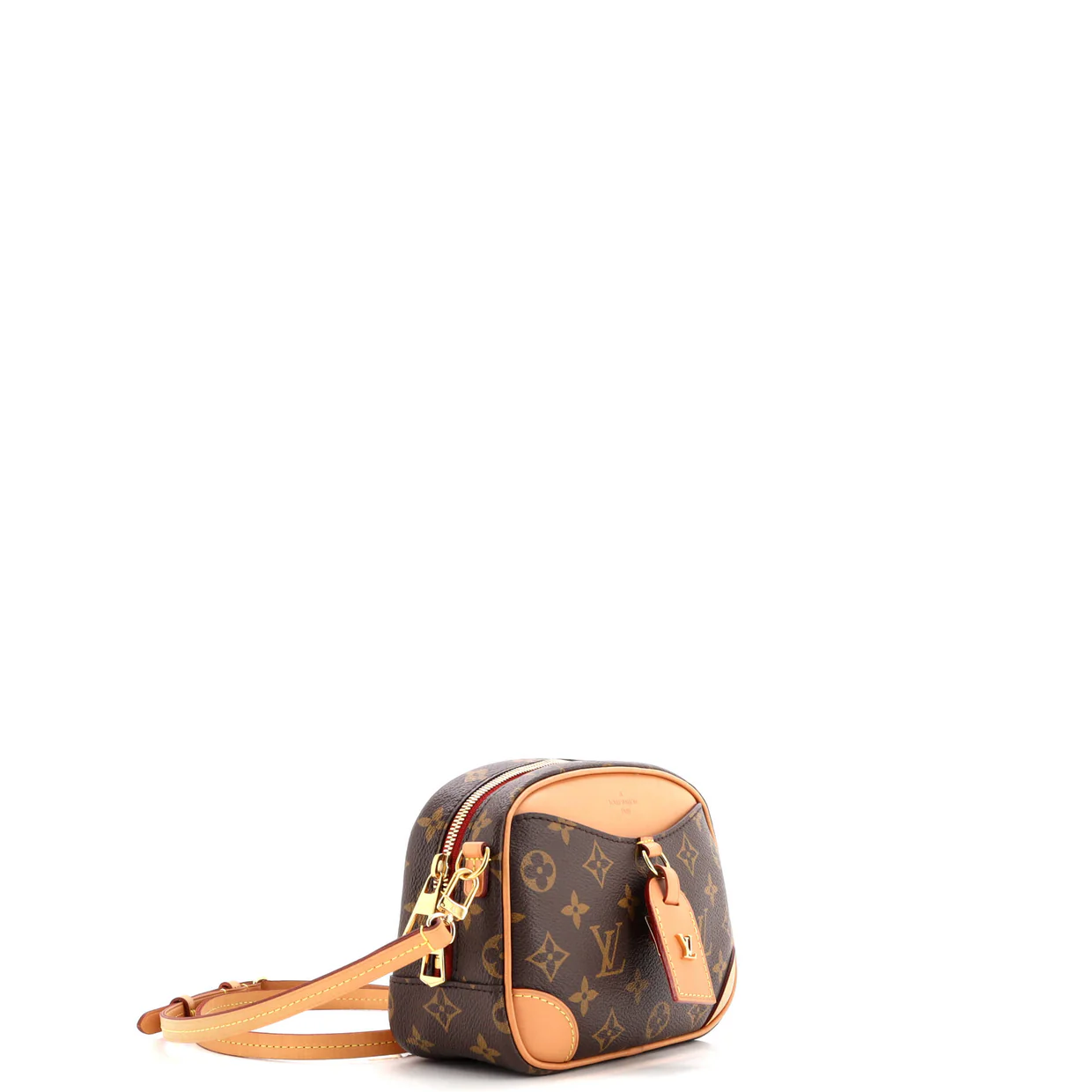 Deauville Handbag Monogram Canvas Mini - Deep Luxury