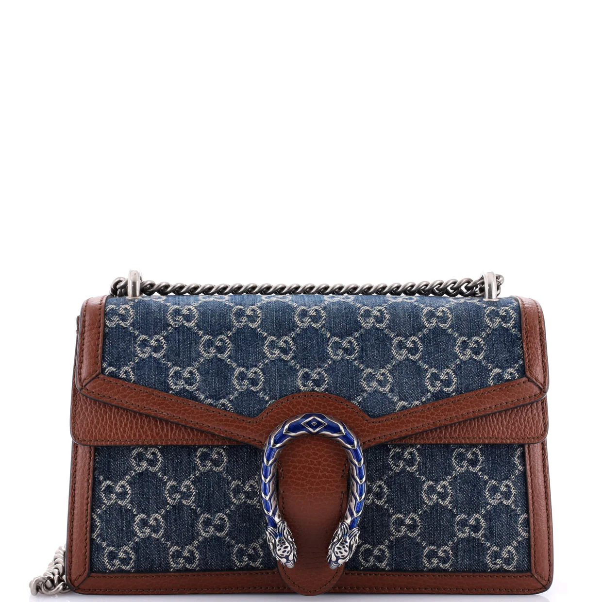 Dionysus Bag GG Denim Small - Deep Luxury