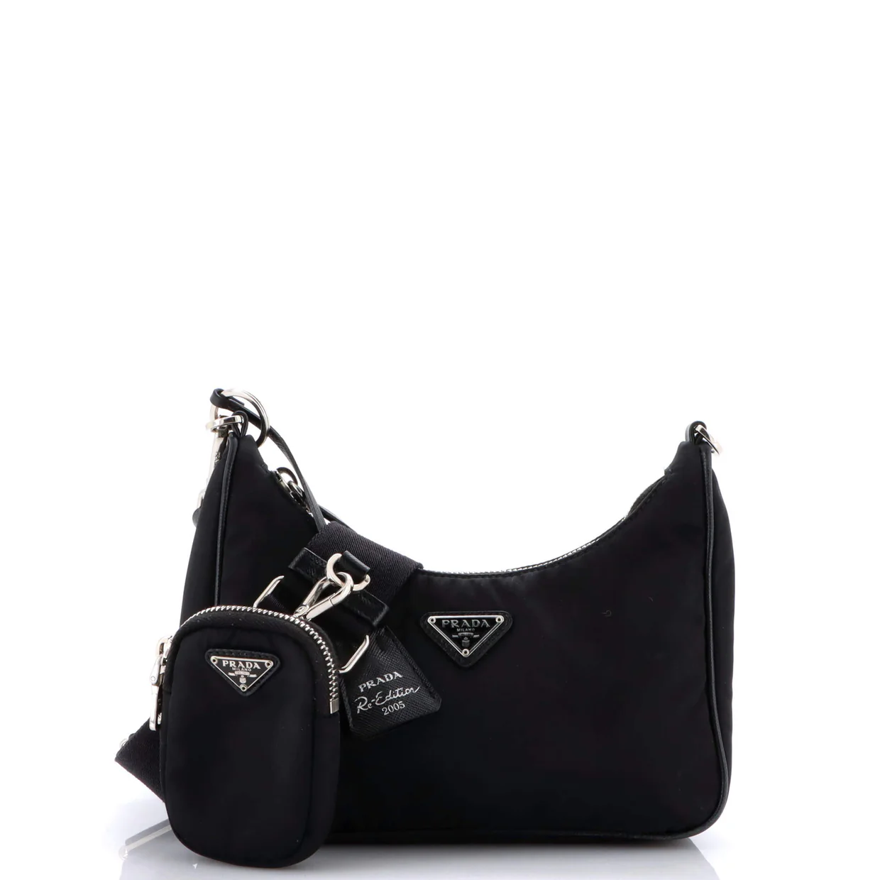 Re-Edition 2005 Shoulder Bag Tessuto Small - Deep Luxury