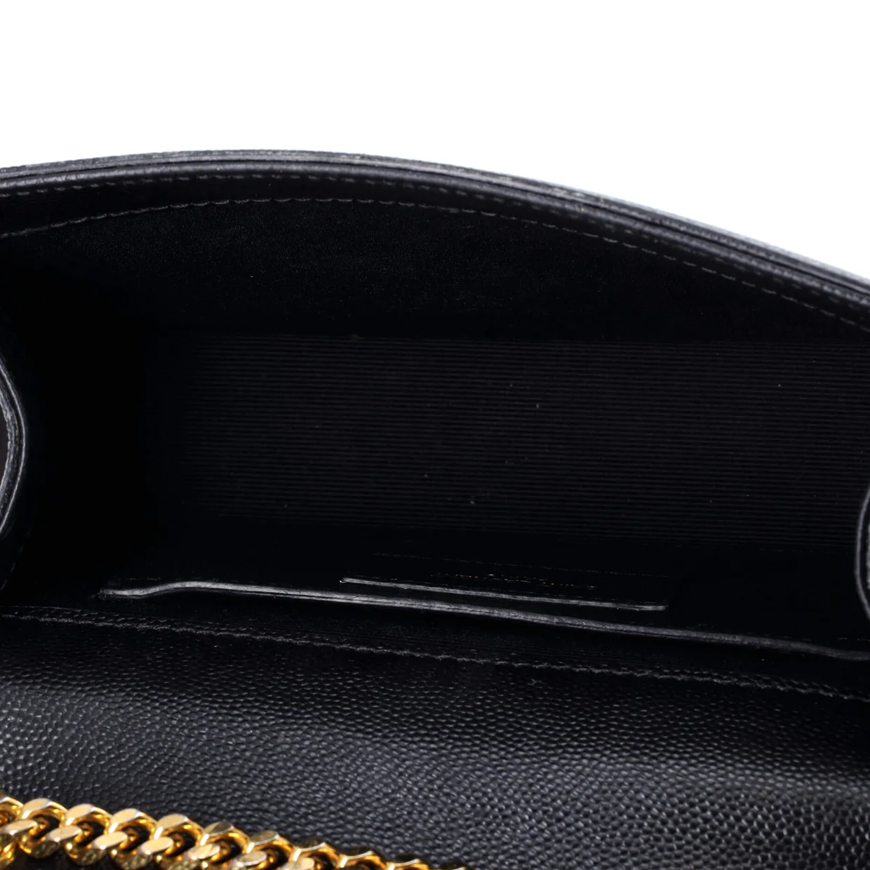 Classic Monogram Crossbody Bag Grainy Leather Small - Deep Luxury
