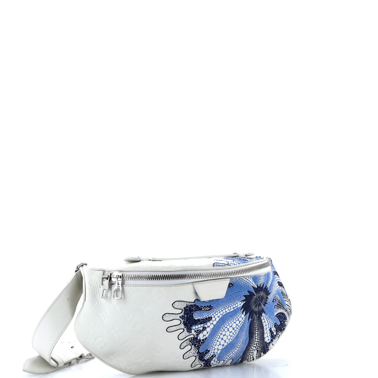 Bum Bag Yayoi Kusama Psychedelic Flower Monogram Taurillon Leather Maxi - Deep Luxury