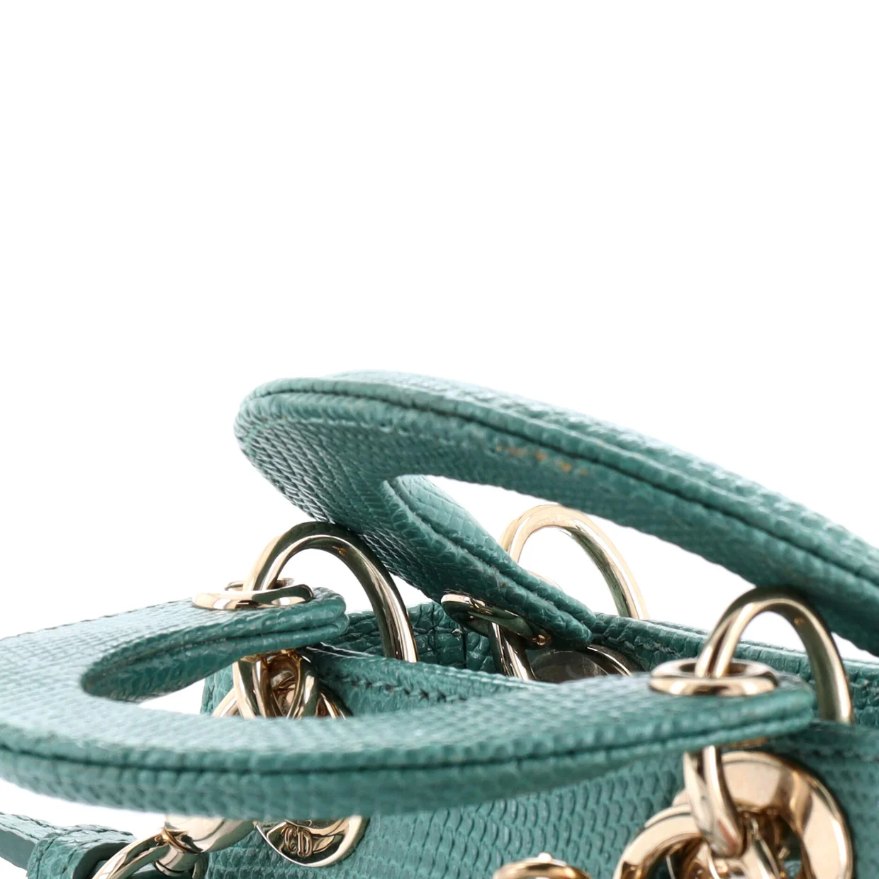 Lady Dior Bag Lizard Micro - Deep Luxury