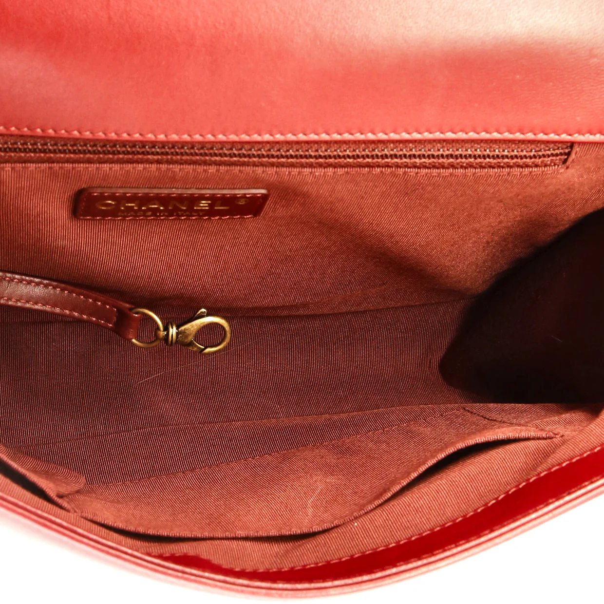 Boy Flap Bag Quilted Lambskin Large - Deep Luxury