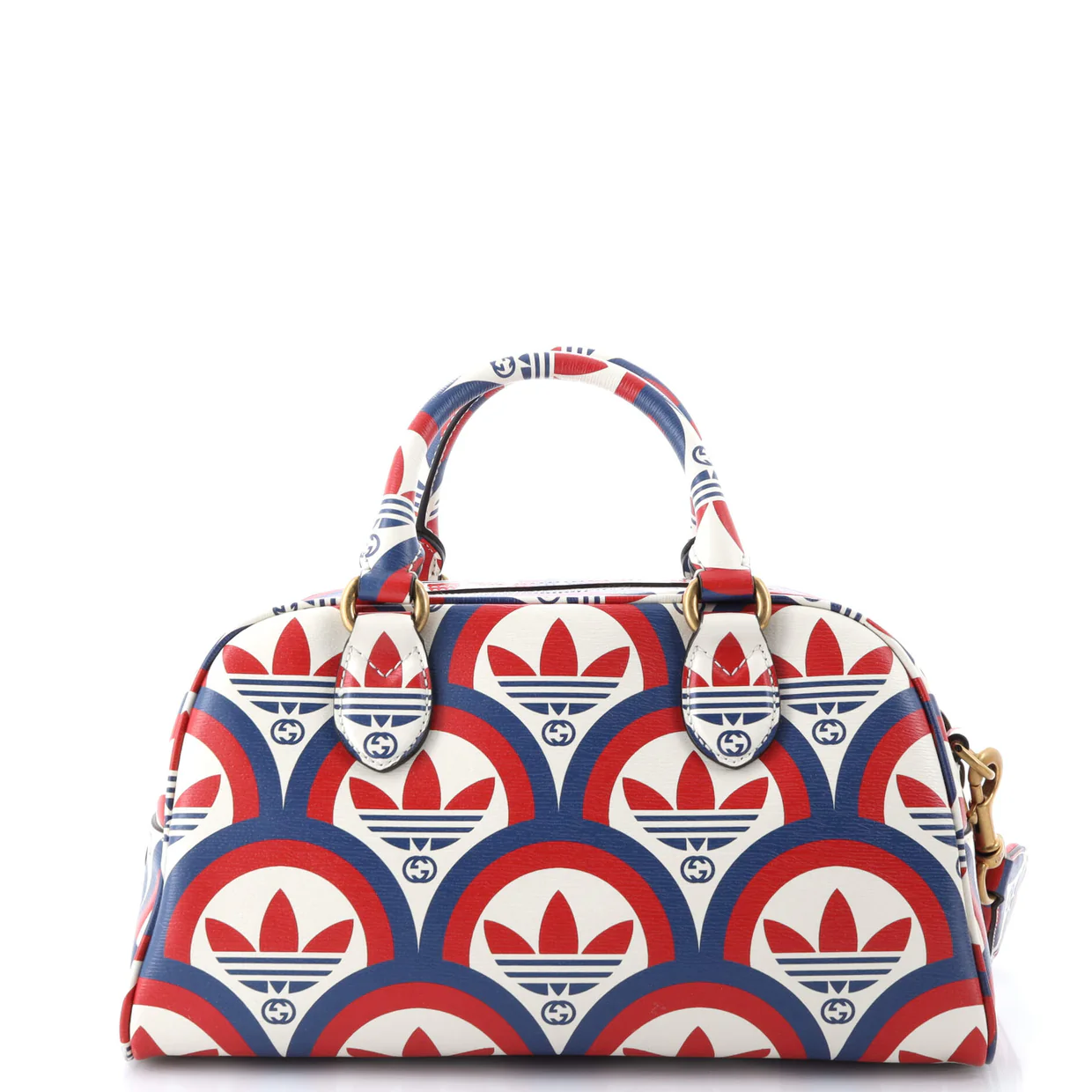 x adidas Duffle Bag Printed Leather Mini - Deep Luxury