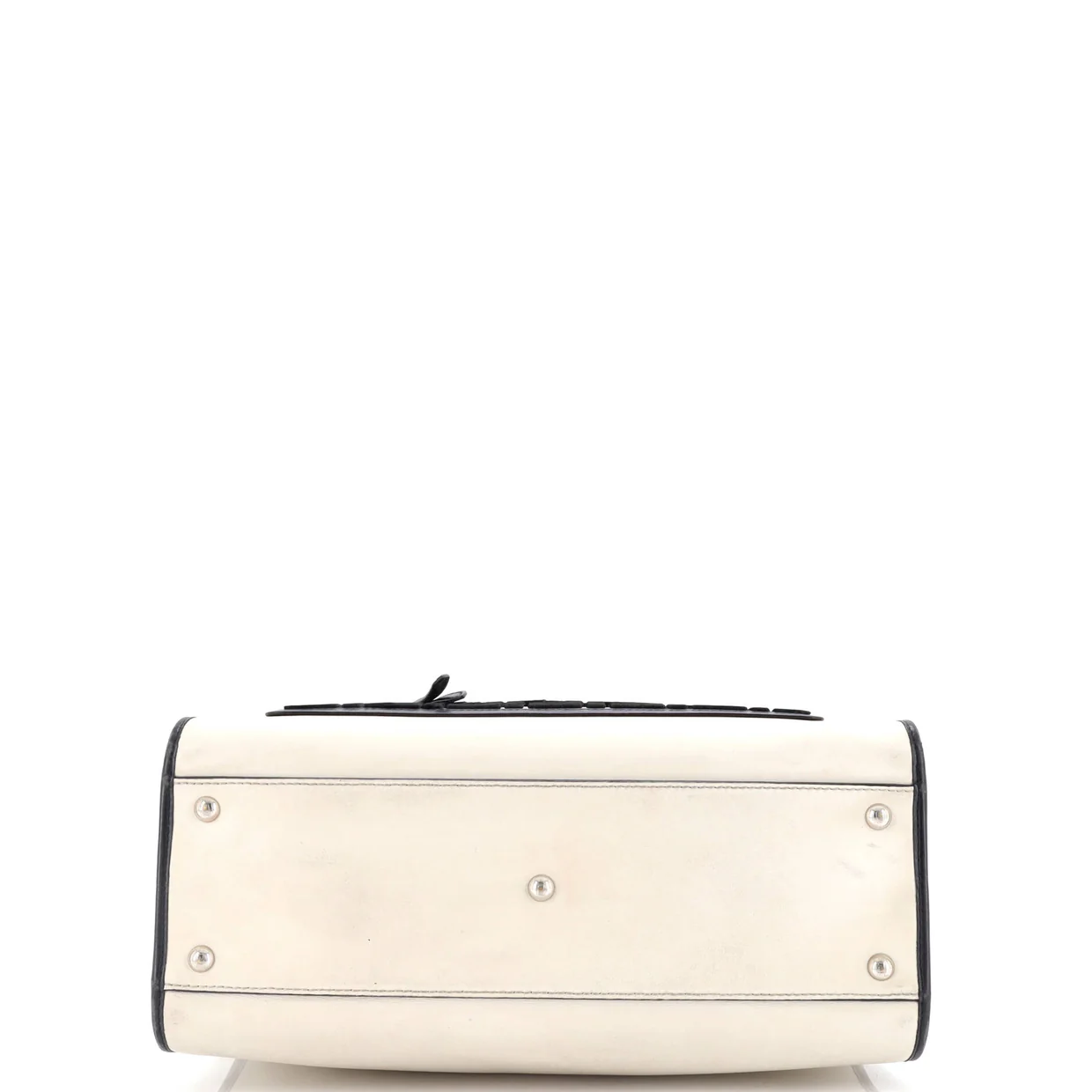 Runaway Bag Leather and Zucca Velvet Small - Deep Luxury
