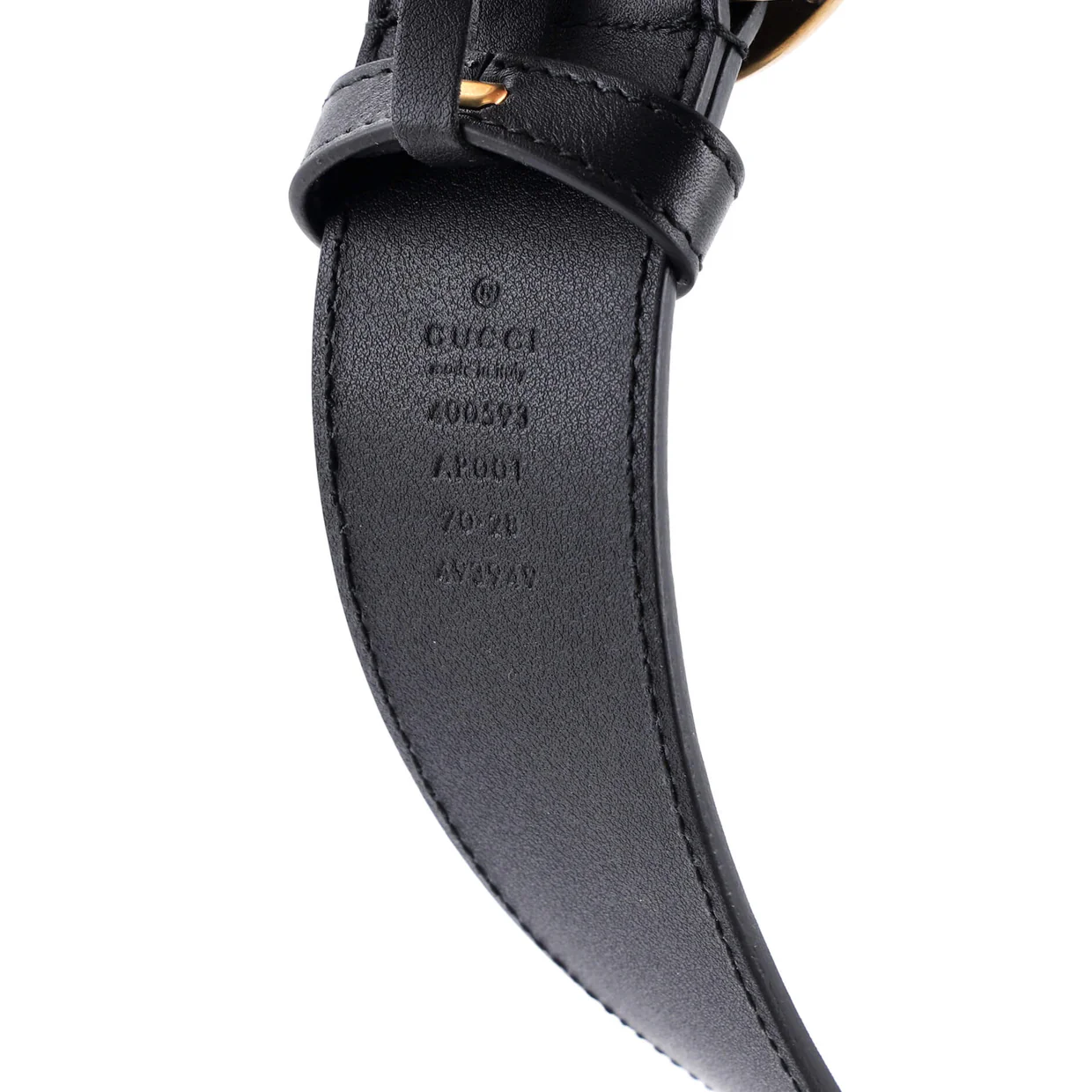 GG Marmont Belt Leather Wide - Deep Luxury