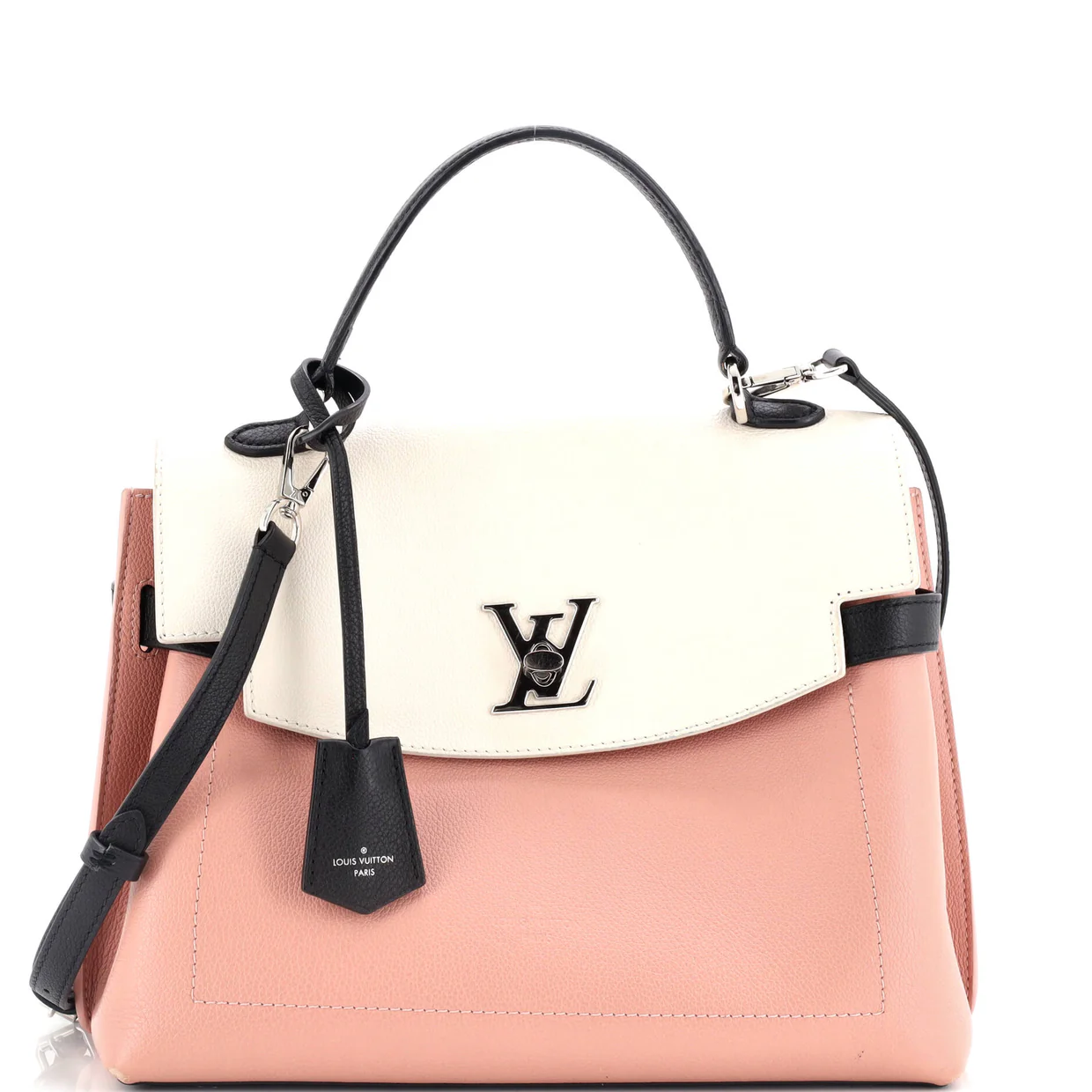 Lockme Ever Handbag Leather MM - Deep Luxury