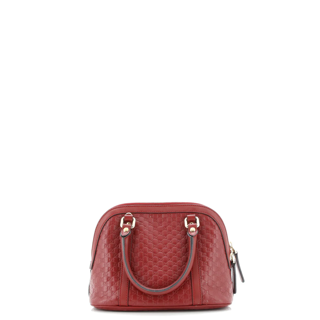 Convertible Dome Satchel Microguccissima Leather Mini - Deep Luxury