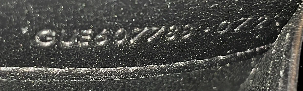 Uptown Chain Wallet Crocodile Embossed Leather - Deep Luxury