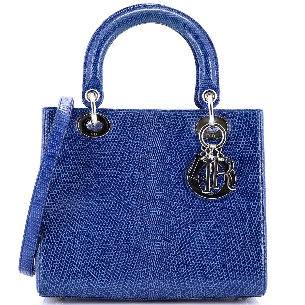 Lady Dior Bag Lizard Medium - Deep Luxury