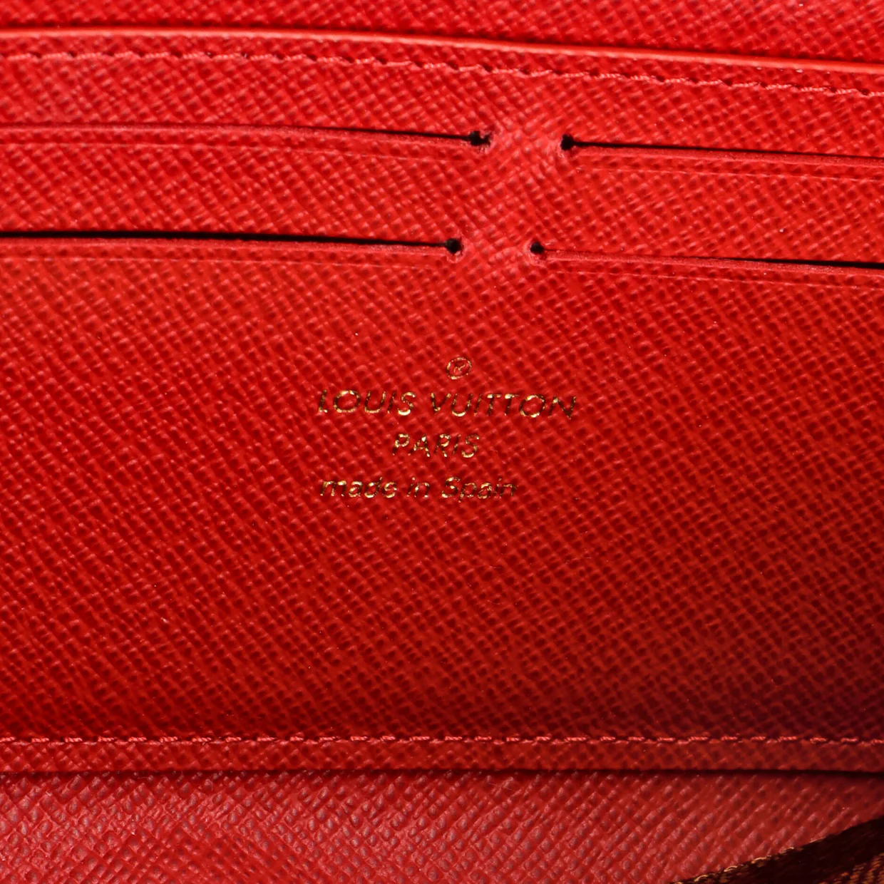 Clemence Wallet Damier - Deep Luxury