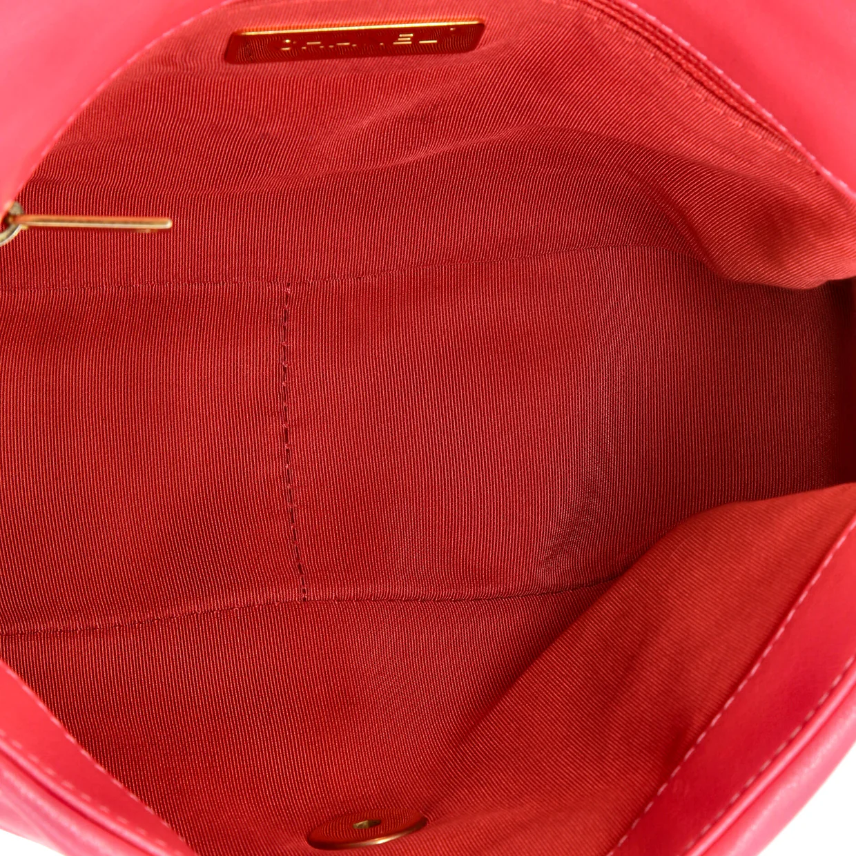 19 Flap Bag Quilted Leather Medium - Deep Luxury