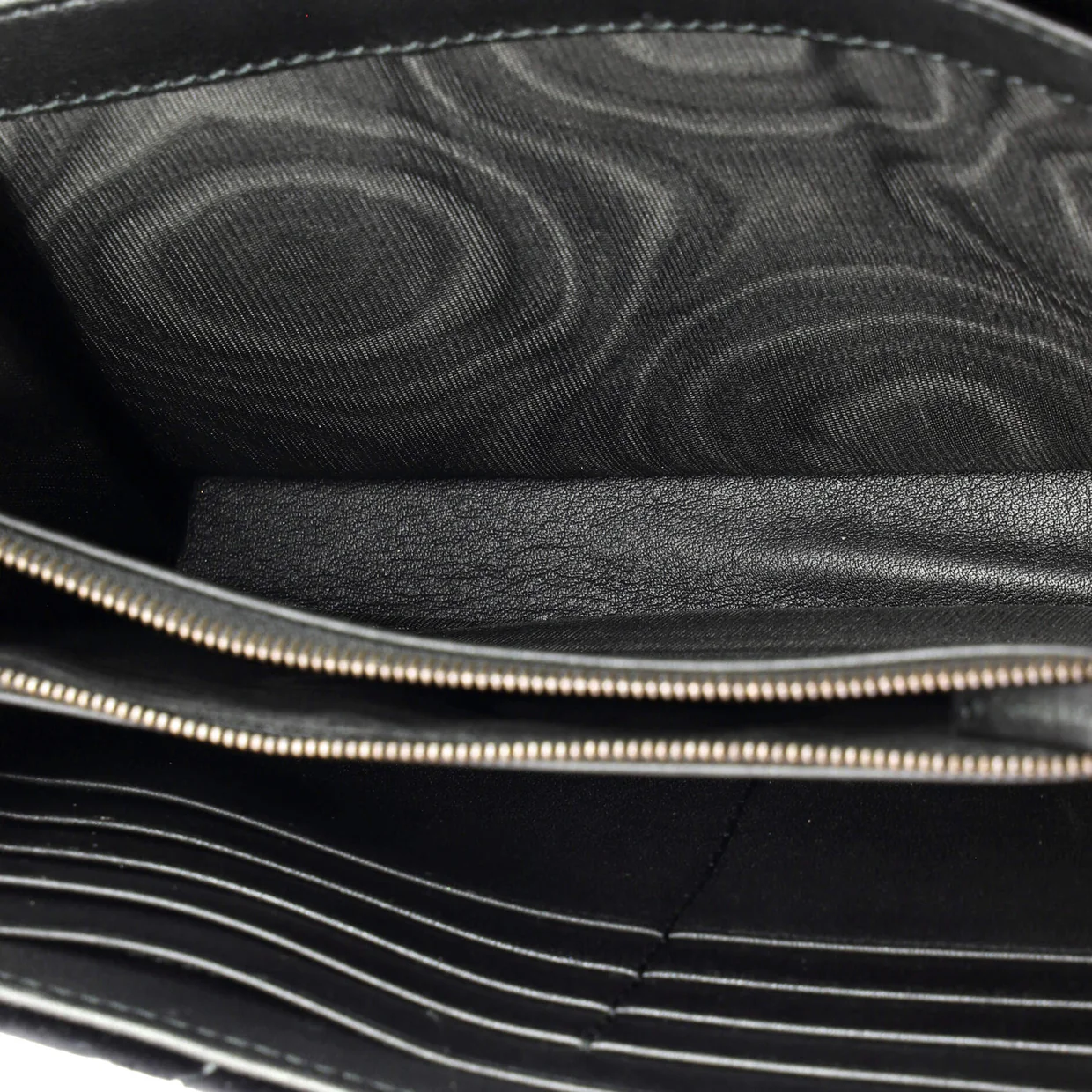 GG Marmont Chain Wallet Matelasse Velvet Mini - Deep Luxury